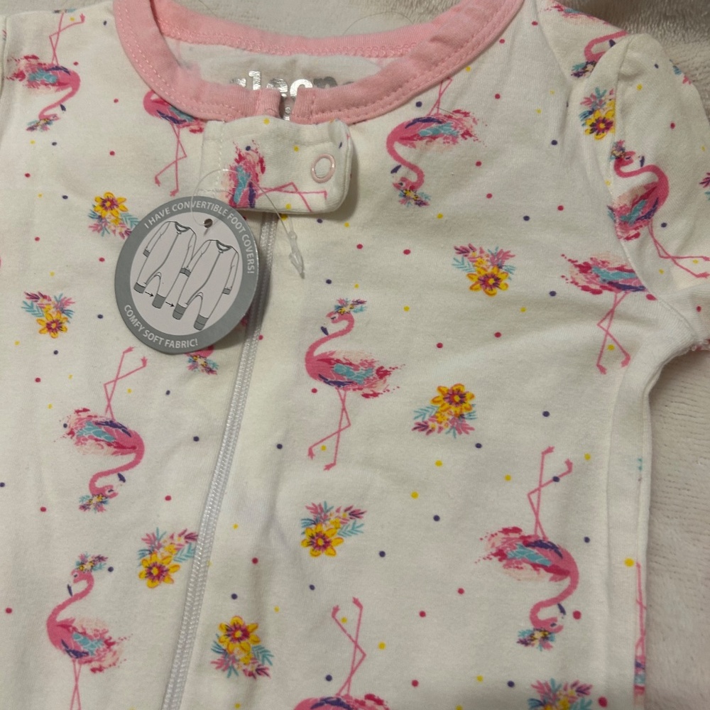 Coverall Pajamas with Blanky Buddy - Picture 2 of 6